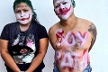 Tváre zlodejov premaľoval na Jokera tajomný hrdina: Na poriadok v Mexiku dohliada Batman