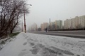 Obyvatelia hlavného mesta sa konečne dočkali: Bratislava víta prvý sneh!