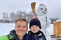 Nikodým so synčekom: Náš prvý snehuliak