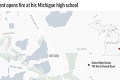 Panika na strednej škole v Michigane! Zbraň tasil 15-ročný útočník: Hlásia obete