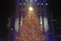 New York rozžiaril vianočný stromček: Atrakciu sledovali desaťtisíce ľudí
