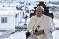 Pápež František si na návšteve tábora migrantov nebral servítku: Zlyhanie civilizácie!