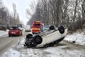 Hasiči zasahovali pre sneženie desiatky ráz: Najviac výjazdov bolo v Bratislavskom kraji