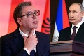 Poodhalil svoje plány: Srbský prezident chce požiadať Putina o ďalšie dodávky plynu
