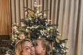 Najkrajšie sviatky v roku v podaní celebrít: Naše čarovné Vianoce! Z dcéry Dary Rolins nespustíte oči