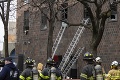 Strašná tragédia! Pri požiari bytovky v New Yorku zomrelo najmenej 19 ľudí, vrátane 9 detí: Zasahovalo 200 hasičov