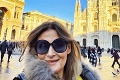 Katka Brychtová na výlete s priateľmi: Ciao z Milána