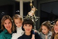 Moderátorka Alena Heribanová s dcérami a dvomi vnučkami: Štedrý deň v januári!