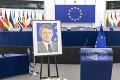 Účastníci plenárneho zasadnutia EP si uctili Davida Sassoliho: Láskavé slová na adresu nebohého predsedu