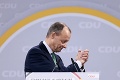 Kresťanskí demokrati v Nemecku majú nového predsedu, konkurenciu nemal: Do tretice všetko dobré
