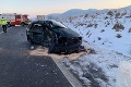 Vážna dopravná nehoda pri Turčianskych Tepliciach: Premávka je ochromená, odporúčanie polície