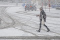 V týchto okresoch sa môžu vyskytnúť snehové jazyky: Meteorológovia vydali výstrahy!