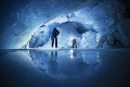 Unikátne zábery, štadióny vymenili za mrazivú prírodu: Hokejový zápas vnútri ľadovca