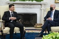 Zelenskyj a Biden diskutovali o ukrajinskej kríze: Zhodli sa na spoločnom pláne