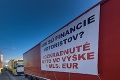 Protestujúci autodopravcovia odišli z Bratislavy: Chystá sa blokáda hraníc v Kútoch!
