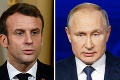 Putin telefonoval s Macronom: Varovanie ruského prezidenta!