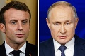 Nahnevaný Macron obviňuje Putina z pokrytectva a cynizmu: Čo spravil je netolerovateľné!