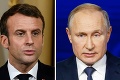 Sklamaný Macron po rozhovore s Putinom: Má nový plán, takto chce zastaviť hlavu Ruska