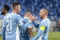 Slovan prvým semifinalistom Slovnaft Cupu: Belasí zlomili Vion v druhom polčase