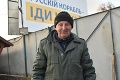 Mihailo (62) kedysi slúžil v sovietskej armáde, teraz pomáha v boji proti Rusom: Treba ich zastaviť!