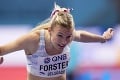 Halové MS v atletike: Forsterová postúpila z rozbehov