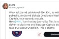 Česká reportérka vytočila kvôli Ovečkinovi Washington: Reakcia prišla hneď!