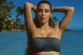 Nehorázne sexi! Sports Illustrated vyzliekol Kardashianku: Kim, čo tie neviditeľné plavky?
