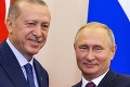 Erdogan adresoval Putinovi prekvapivé slová: Takto by mohol vyriešiť konflikt na Ukrajine!