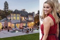 Hľadá sa nový majiteľ luxusnej vily so 7 spálňami a 10 kúpeľňami: Nazrite do súkromia Reese Witherspoon