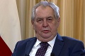 Český prezident Miloš Zeman na rovinu: Rusi sú blázni