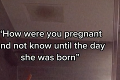 Tak tomuto sa hovorí prekvapenie: Nevedela, že je tehotná, dokým neporodila! Aha, aké mala bruško