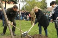 Prezidentka sadila mladé stromy v Križovanoch nad Dudváhom: Dôležité slová
