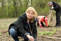 Prezidentka sadila mladé stromy v Križovanoch nad Dudváhom: Dôležité slová