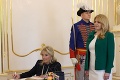Významná návšteva v Prezidentskom paláci! Zuzana Čaputová privítala manželku amerického prezidenta