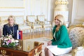 Významná návšteva v Prezidentskom paláci! Zuzana Čaputová privítala manželku amerického prezidenta
