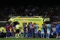 Desivé chvíle pripomenuli EURO 2020: Hráč Barcelony zostal nehybne ležať na trávniku