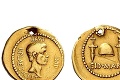 Zlatá minca na pamiatku vraždy Cézara pôjde do dražby: Len sa pozrite, kto bol pôvodným majiteľom