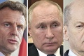 Putin sa púšťa do svetových lídrov, Macronovi a Scholzovi odkazuje: S týmto prestaňte, varujem vás!