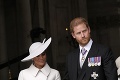 Oslavy pokračujú! Slávnostná bohoslužba sa konala bez kráľovnej: Všetky oči na Harrym a Meghan