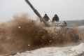Ruské rakety zasiahli Kyjev: Tanky od európskych krajín ľahli popolom