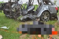 Auto sa čelne zrazilo s kamiónom, ktorý následne vzbĺkol: Muž (†45) v totálne zničenom Audi nemal šancu