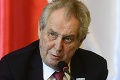 Zeman nemá záujem o liberálnejšie Česko: Jeho názor na manželstvá homosexuálov je jasný