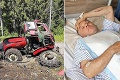 Desivá nehoda v lese: Ján sa vo vraku traktora lúčil so životom! Mrazivý opis osudných minút