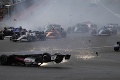Desivá nehoda na okruhu F1: Formula sa kĺzala po streche, nasledovali sekundy hrôzy!