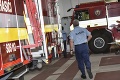 Prešovskí hasiči sú v pohotovosti: V Giraltovciach horí kamión