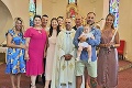 Drapák s manželkou Janette krstili vnučku Riu: Takto vyzeral významný deň dievčatka