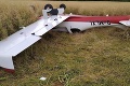 Takto došlo k pádu lietadla: Bola to skúška nového typu stroja! Svedok nehody prehovoril