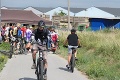 Prešovčania sa po rokoch dočkali vytúženej trasy pre cyklistov: Problémovú cykloželezničku pri Prešove konečne otvorili
