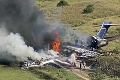 Oheň, výbuch a nakoniec pád k zemi: Zrútilo sa lietadlo s nebezpečným nákladom