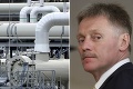 Rusko v tom má jasno: Za všetky problémy s plynom môže len EÚ! Vyhlásil to hovorca prezidenta